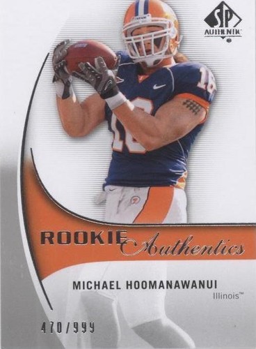 2010 SP Authentic Michael Hoomanawanui #220