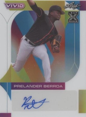 2022 Leaf Vivid - Prelander Berroa #BA-PB1
