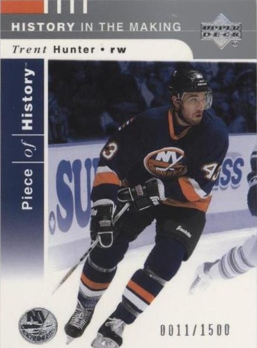 2002-03 Upper Deck Piece Of History - Trent Hunter #140