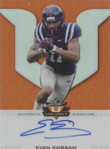 2017 Leaf Valiant Evan Engram #BA-EE1