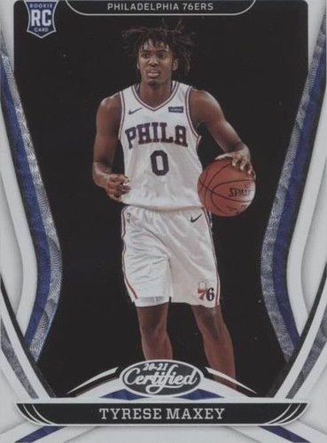 2020-21 Panini Certified - Tyrese Maxey #96