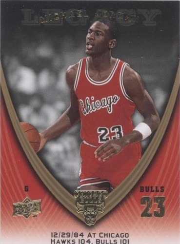2008-09 Upper Deck Lineage #17 Michael Jordan SE, PSA 8.5
