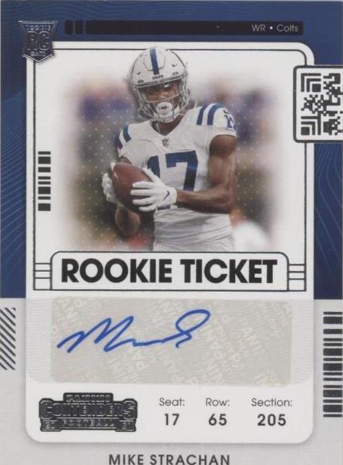 2021 Panini Contenders Mike Strachan #251