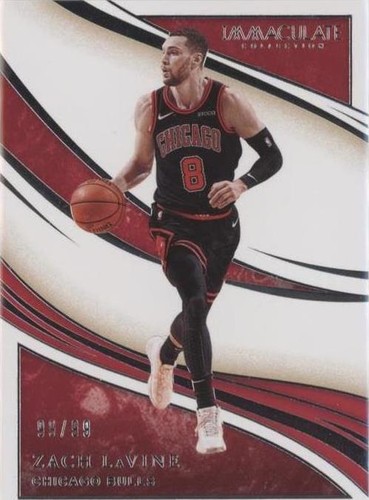 2019-20 Panini Immaculate Collection - Zach LaVine #49