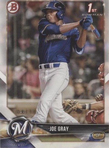 2018 Bowman Draft - Joe Gray #BD-76