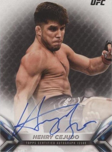 2018 Topps UFC Knockout - Henry Cejudo #KA-HC