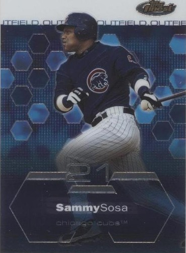 2003 Topps Finest - Sammy Sosa #1