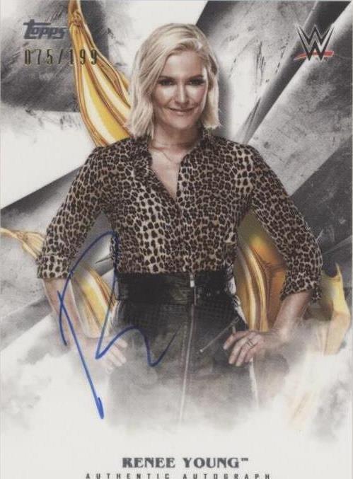 2019 Topps WWE Undisputed - Renee Young #A-RY