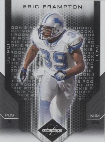 2007 Leaf Limited Eric Frampton #241