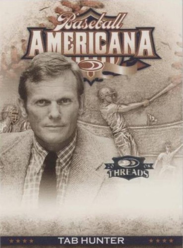 2008 Donruss Threads - Tab Hunter #BA-23