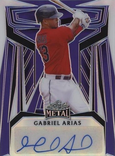 2023 Leaf Metal - Gabriel Arias #BA-GA1