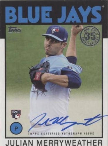 2021 Topps Update Series - Julian Merryweather #86B-JME
