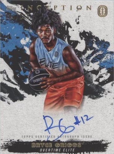 2021-22 Topps Inception OTE Overtime Elite - Bryce Griggs #IA-BG2