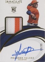 2019 Panini Immaculate Collection - Framber Valdez #39