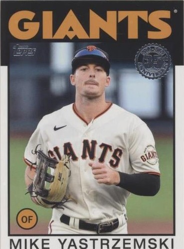 2021 Topps - Mike Yastrzemski #86B-35