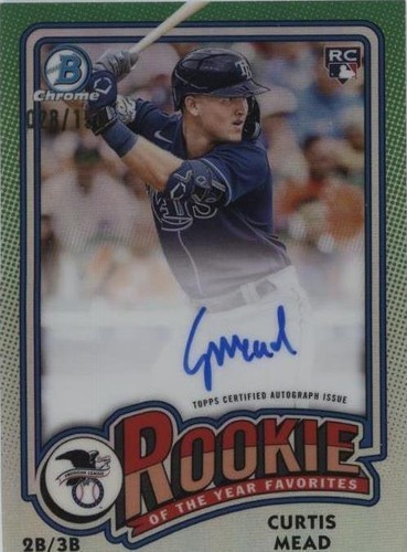 2024 Bowman - Curtis Mead #ROY-CM