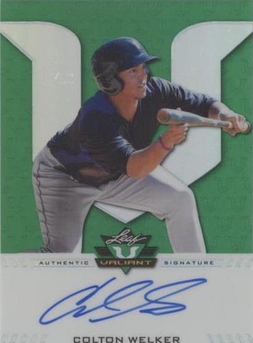 2017 Leaf Valiant Draft - Colton Welker #BA-CW1