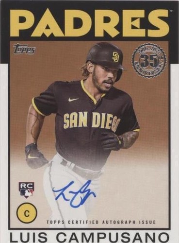 2021 Topps Update Series - Luis Campusano #86B-LC