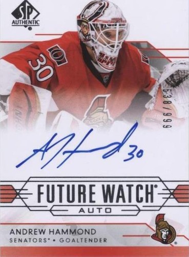 2014-15 SP Authentic - Andrew Hammond #281