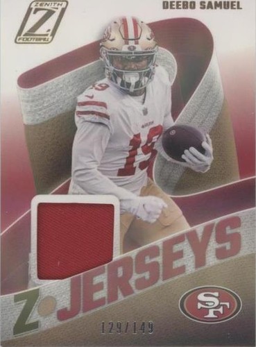 2021 Panini Zenith Deebo Samuel #Z-DS