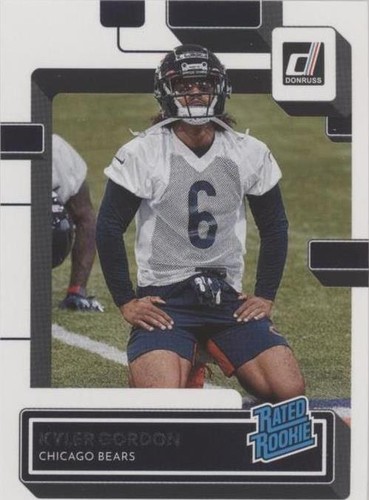 2022 Panini Donruss Kyler Gordon #367
