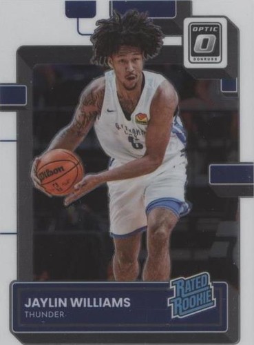 2022-23 Panini Donruss Optic - Jaylin Williams #246