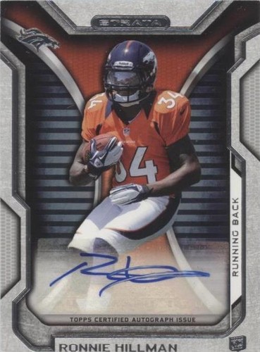 2012 Topps Strata Ronnie Hillman #RA-RH