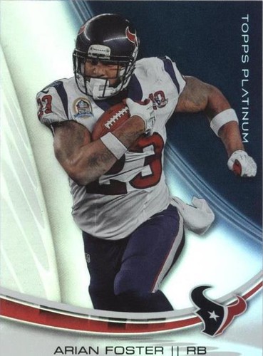 2013 Topps Platinum Arian Foster #34