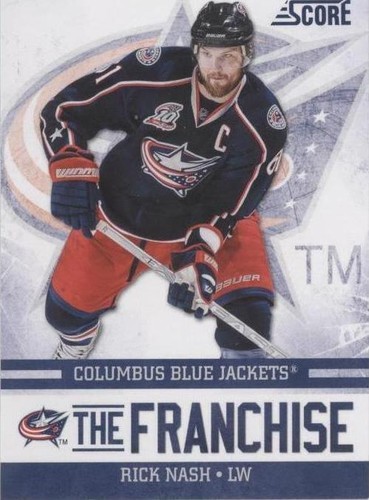 2011-12 Score - Rick Nash #9