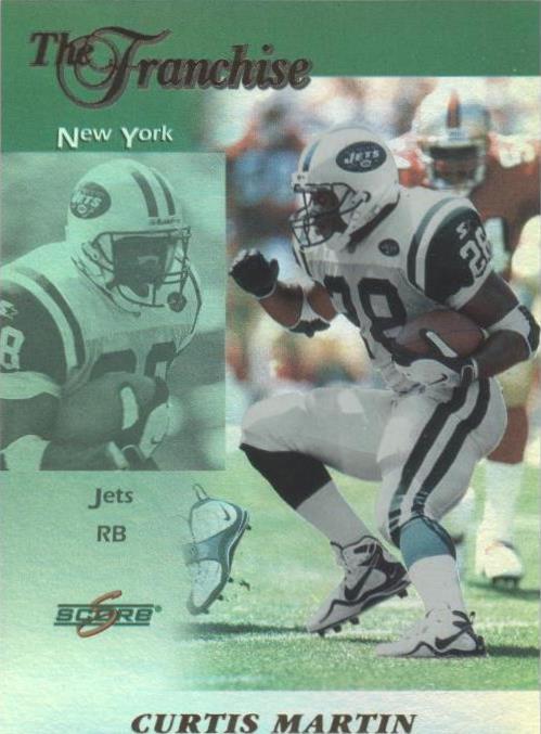 1999 Score Curtis Martin #18