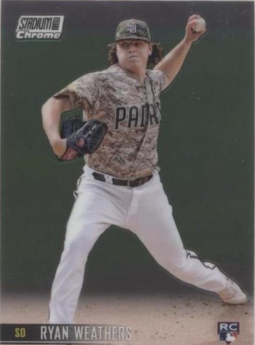 2021 Topps Stadium Club Chrome - Ryan Weathers #318