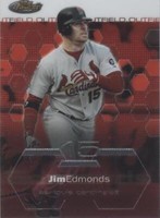 2003 Topps Finest - Jim Edmonds #16