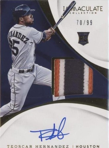 2017 Panini Immaculate Collection - Teoscar Hernandez #130