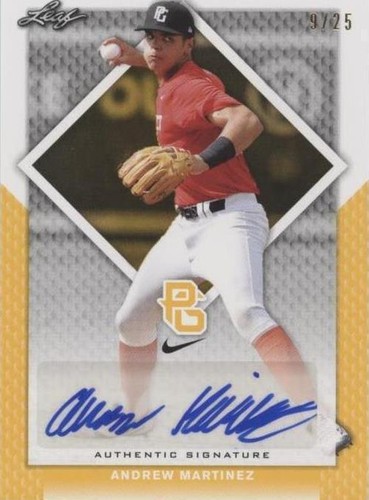 2016 Leaf Perfect Game National Showcase - Andrew Martinez #BA-229