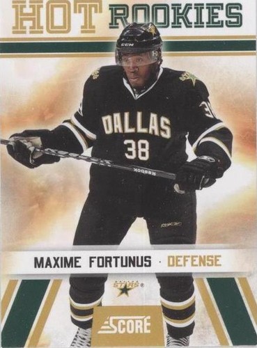 2010-11 Score - Maxime Fortunus #548