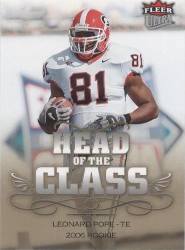 2006 Fleer Ultra Leonard Pope #HC-LP