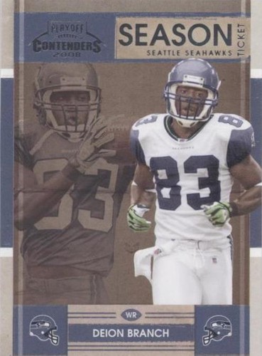 2008 Playoff Contenders Deion Branch #87
