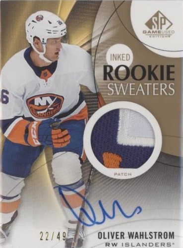 2019-20 Upper Deck SP Game Used - Oliver Wahlstrom #RS-OW