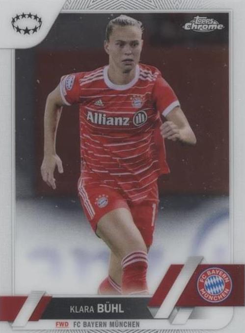 2022-23 Topps Chrome UEFA Women's Champions League Klara Buhl #27