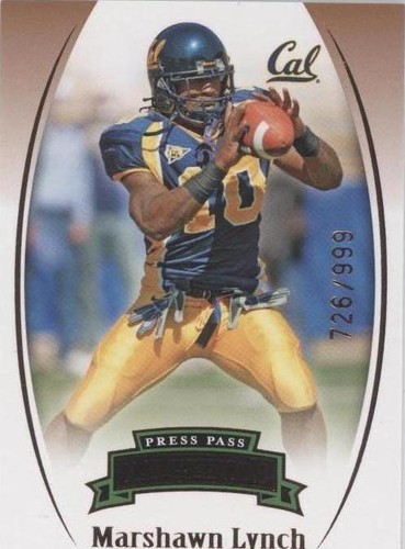 2007 Press Pass Legends Marshawn Lynch #B-9