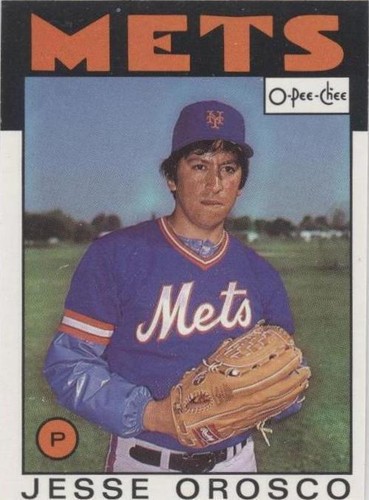 1986 O-Pee-Chee - Jesse Orosco #182