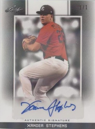 2019 Leaf Perfect Game National Showcase - Xander Stephens #BA-XS1