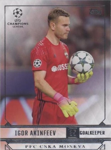 2016-17 Topps UCL Showcase Igor Akinfeev #146