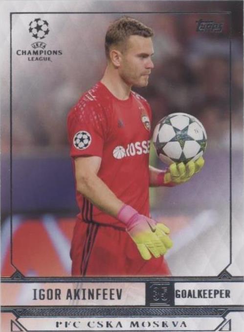 2016-17 Topps UCL Showcase Igor Akinfeev #146