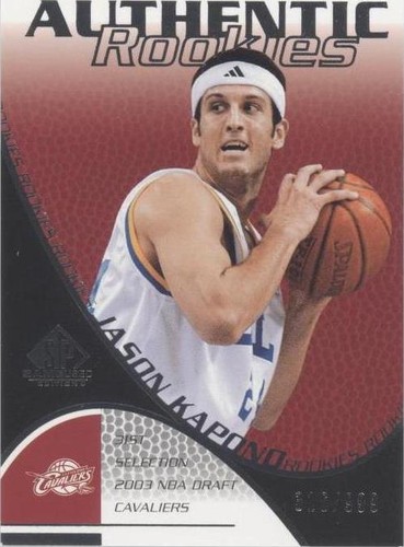 2003-04 SP Game Used - Jason Kapono #137