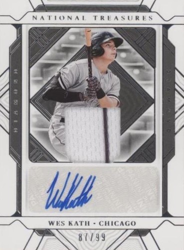 2022 Panini National Treasures - Wes Kath #DA-WK