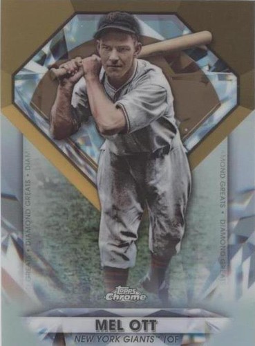 2022 Topps Chrome Update Series - Mel Ott #DGC-65
