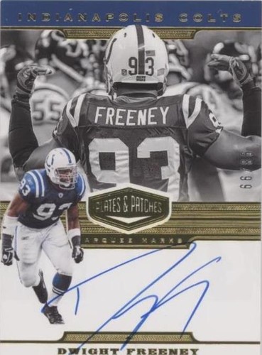 2019 Panini Plates & Patches Dwight Freeney #MM-DFR