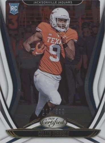 2020 Panini Certified Collin Johnson #176