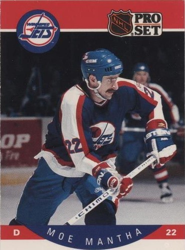 1990-91 Pro Set - Moe Mantha #332